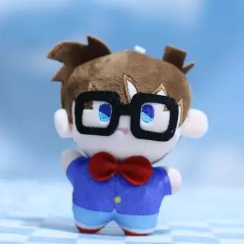 Kuroba Conan Edogawa Kaito Keychain Cute Backpack Decorative Pendant Plush Doll