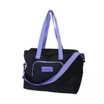 Kuromi Packable Boston Bag Kids Black [Kuromi]