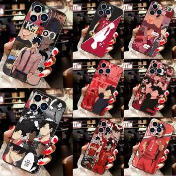 Kuroo Testurou аниме Haikyuu чехол для телефона iPhone 12 13 Mini 11 14 Pro Max X XS XR Max 7 8 Plus SE мягкий чехол Fundas iPhone 7 Plus