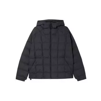 Куртка Adidas Zne Down Jacket Solid Color Winter Outdoor Regular Sleeve Hooded Sports Quilted Down Coat Men Jackets Black DZ1446 M