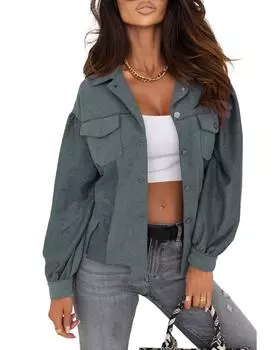 Куртка Azura Exchange Patchwork с необработанным краем и пуговицами XL серый