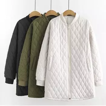 Куртка больших размеров 6XL, женская парка, одежда, свободное зимнее пальто, женская ветровка на молнии, верхняя одежда XXXXXXL белый