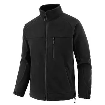 Куртка больших размеров, мужская зимняя, новая, для спорта на открытом воздухе, кардиган, свитер, флисовая теплая куртка S