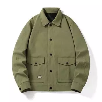 Куртка большого размера, куртка весна-осень-зима, новая мужская куртка, корейская версия, модная красивая имитация джинсовой куртки, верхняя часть для мужчин M