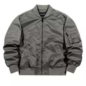 Куртка-бомбер мужская функциональная весна и осень американская высококачественная бейсбольная майка осенняя повседневная универсальная куртка S жёлтый