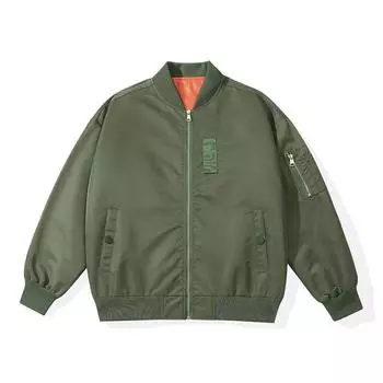 Куртка-бомбер с воротником-стойкой в стиле ретро, свободная повседневная бейсбольная куртка на весну и осень M