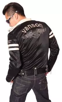 Куртка Bonding Riders S [Бэнсон] NVSZ-323 чёрный