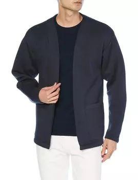 Куртка Cardboard Knit No Button Jacket 51130323147 NAVY M [Beam Slights] Мужская тёмно-синий
