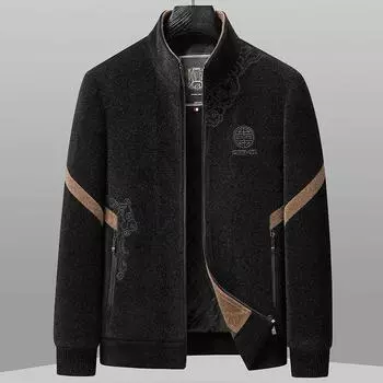 Куртка Chenel осень-зима хлопковая утолщенная мужская модная куртка для среднего возраста M