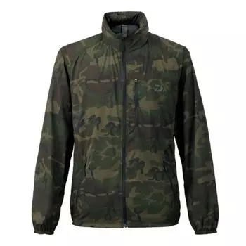 Куртка DAIWA Карманная ветровка зеленая камуфляжная WM DJ-3307