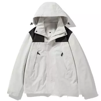 Куртка для активного отдыха Съемная шапка Куртка Парные модели Универсальные входящие тибетские топы Универсальные пятна Мужчины и женщины Один и тот же стиль XS