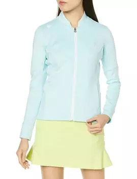 Куртка для гольфа Cut and Sew, впитывающая пот, защита от ультрафиолета, эластичная, ветрозащитная DGWTJL50 SA00 S [DESCENTE GOLF] UPF50+, женская (Саксофон)