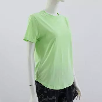 Куртка для йоги с круглым вырезом, с коротким рукавом, фитнес-верхняя одежда, базовая, Love Silm, приталенная, повседневная спортивная футболка для тренировок, бега