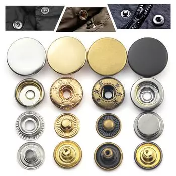 Куртка для матери и ребенка с четырьмя пуговицами цвета металлик и меди