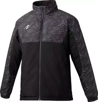 Куртка для настольного тенниса Nittaku KR Warmer Shirt серая SS серый