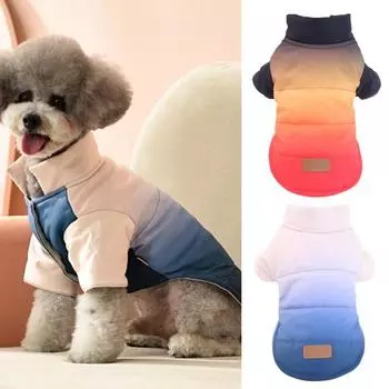 Куртка для собак, водонепроницаемая термобелье, двуногие чихуахуа, одежда для французского бульдога, товары для Тедди XL красный