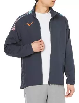 Куртка для тенниса Hybrid Move Cross, легкая в перемещении, эластичная, 62JCA010, темно-синий, черный, размер S [Mizuno]