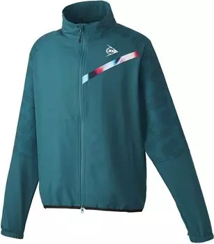 Куртка для тенниса, сине-зеленая, размер S [Dunlop] DAF-5300