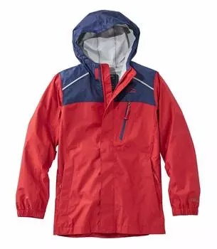 Куртка-дождевик Big Kids Trail Model Color Block S Size Dark Red 0UPL542002 [LLBEEN]