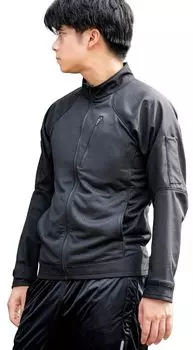 Куртка-дождевик Dry Retention Jacket Black M [Makku] чёрный