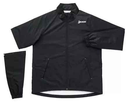 Куртка-дождевик DUNLOP SRIXON SMR4001J черная L чёрный