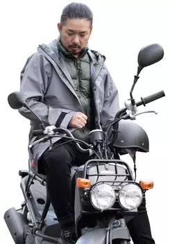 Куртка-дождевик Hard Shell Защитная куртка Mud Gray Свободный размер [Makku]