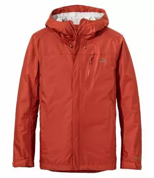 Куртка-дождевик LLB Trail Model Japan Fit Size S Red Ochre Red 1000045526 для мужчин