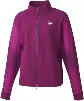 Куртка Dunlop Tennis Wear Track DAF5360W 23FW бордовая 2XO [DUNLOP] женская бордовый