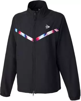 Куртка Dunlop Tennis Wear Track Jacket Black O [DUNLOP] женская DAF-5320W чёрный