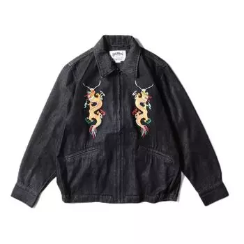 Куртка ДЖИНСОВАЯ ВЬЕТНАМСКАЯ КУРТКА [Хьюстон] (MAP) чёрный