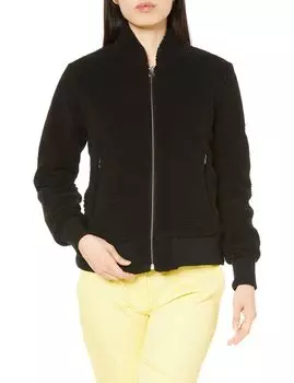 Куртка-флисовая блузон-боа для гольфа с функцией активного сохранения тепла DGWSJK04 BK00, эквивалент японского размера L [DESCENTE GOLF] [модель осень/зима 21 года] женская