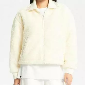 Куртка флисовая New Balance Collar Nbmdd4w922 64 cream/85