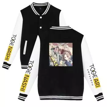 Куртка GIRLS BAND CRY для женщин и мужчин, свободного покроя, модная бейсбольная куртка Harajuku, женская уличная одежда, весна-осень, верхняя одежда-бомбер XS чёрный