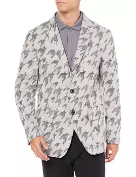 Куртка Glen Check Plover JQ Brushed Finish Base Plover 4 [Pearly Gates] Мужская / 053-2223901 030_Белый [M]