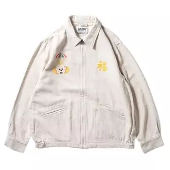 Куртка ХЛОПКОВО-ЛЬНЯНАЯ ВЬЕТНАМСКАЯ КУРТКА [Хьюстон] (ТИГР)