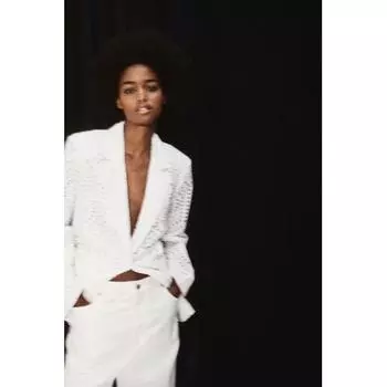 Куртка HM Broderie Anglaise Белая