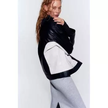 Куртка HM Racer черная с цветными блоками