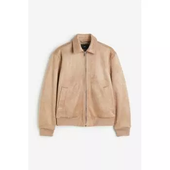 Куртка HM Regular Fit бежевого цвета XS