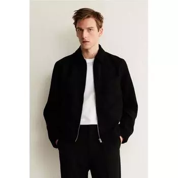 Куртка HM Regular Fit, черная