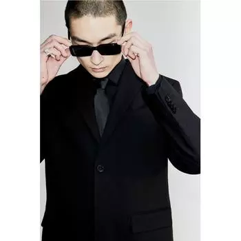 Куртка HM Regular Fit, черная