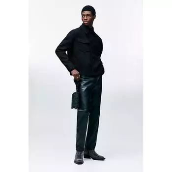 Куртка HM Regular Fit, черная S