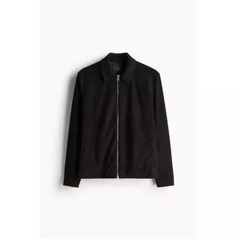 Куртка HM Regular Fit, черная XS