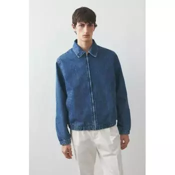 Куртка HM Regular Fit deniM джинсовая синяя XS