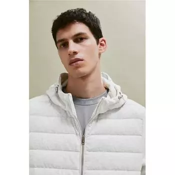 Куртка HM Regular Fit Hybrid светло-серая XS