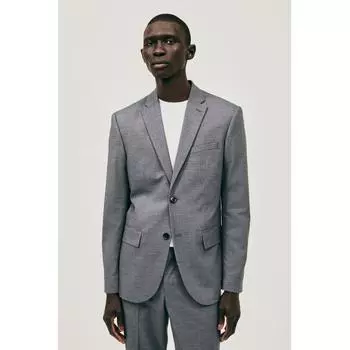 Куртка HM Slim Fit серого цвета