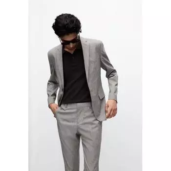 Куртка HM Slim Fit Темно-бежевого цвета 42