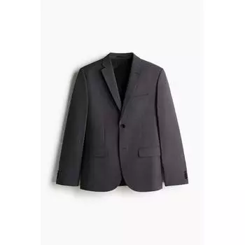 Куртка HM Slim Fit Темно-серая