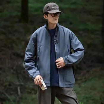 Куртка из американского флиса для мальчиков, осенне-зимняя, с капюшоном, ветрозащитная куртка M чёрный