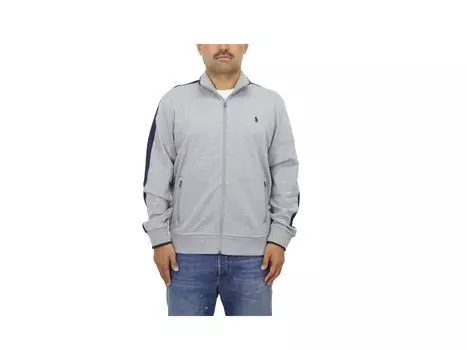 Куртка из джерси Polo Ralph Lauren с вышитым пони Размер Мужской На молнии с логотипом, 0102847-L [Б/у]