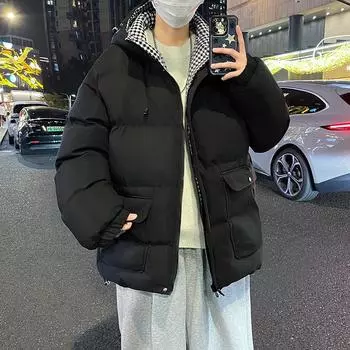 Куртка из хлопка большого размера для мужчин, зимняя куртка из хлопка для мужчин, повседневная свободная куртка с капюшоном для мужчин 8XL